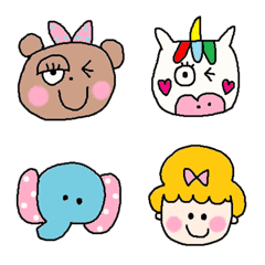 [LINE絵文字] children emoji66の画像