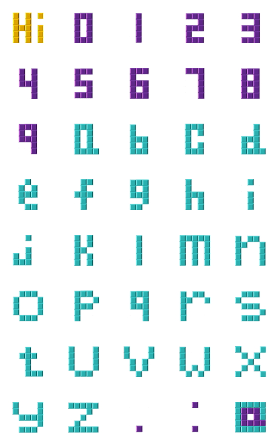 [LINE絵文字]cube character IIIの画像一覧