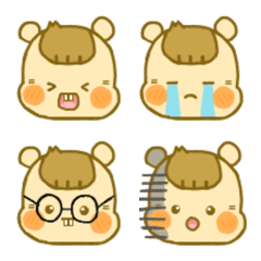 [LINE絵文字] Little Squirrel emoji 1の画像