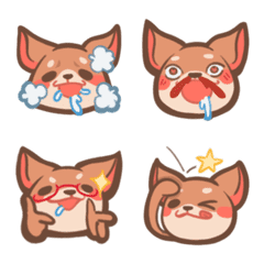 [LINE絵文字] Phocidae Doggie emoji ver.1の画像