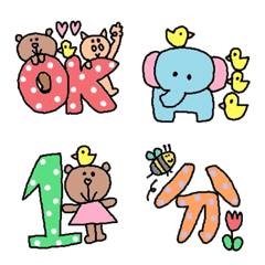 [LINE絵文字] Lilo friends emoji6の画像