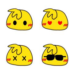 [LINE絵文字] little yellow manの画像