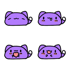 [LINE絵文字] Paralyzed cat - the joy of the hair ballの画像