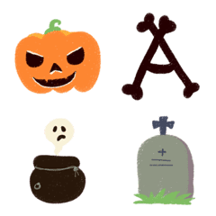 [LINE絵文字] Cute Halloweenの画像