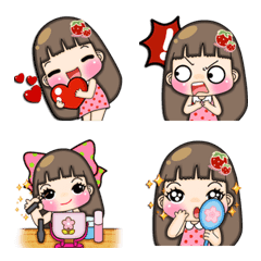 [LINE絵文字] Ami Daily Emojiの画像