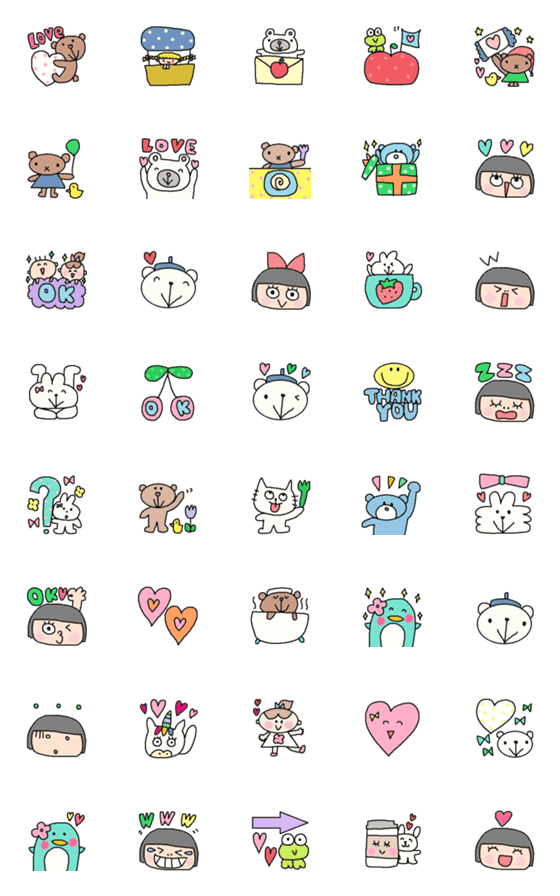 [LINE絵文字]children emoji92の画像一覧