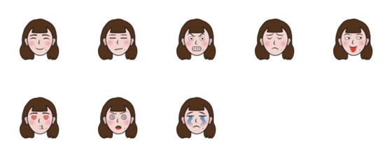 [LINE絵文字]Jia's first emojiの画像一覧