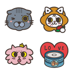 [LINE絵文字] 3Mow Expression stickerの画像