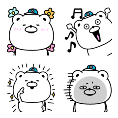 [LINE絵文字] けだるいだけのくま敬語したいの画像