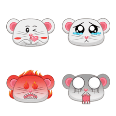 [LINE絵文字] Nucu Nucu Chubby Emojiの画像