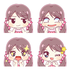 [LINE絵文字] Bebe Gossip Daily Emojiの画像