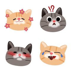 [LINE絵文字] lovely kittenの画像