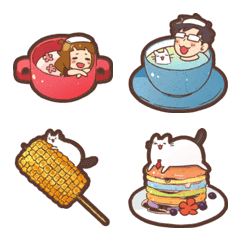 [LINE絵文字] MixFlavor's food emoji: Autumnの画像