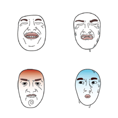 [LINE絵文字] face talkの画像