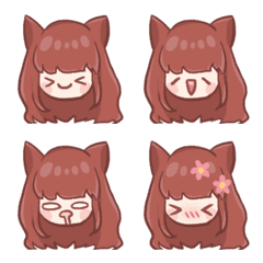 [LINE絵文字] chestnut catの画像