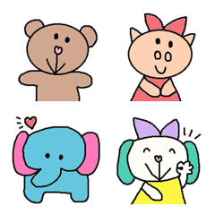 [LINE絵文字] Lilo friends emoji8の画像