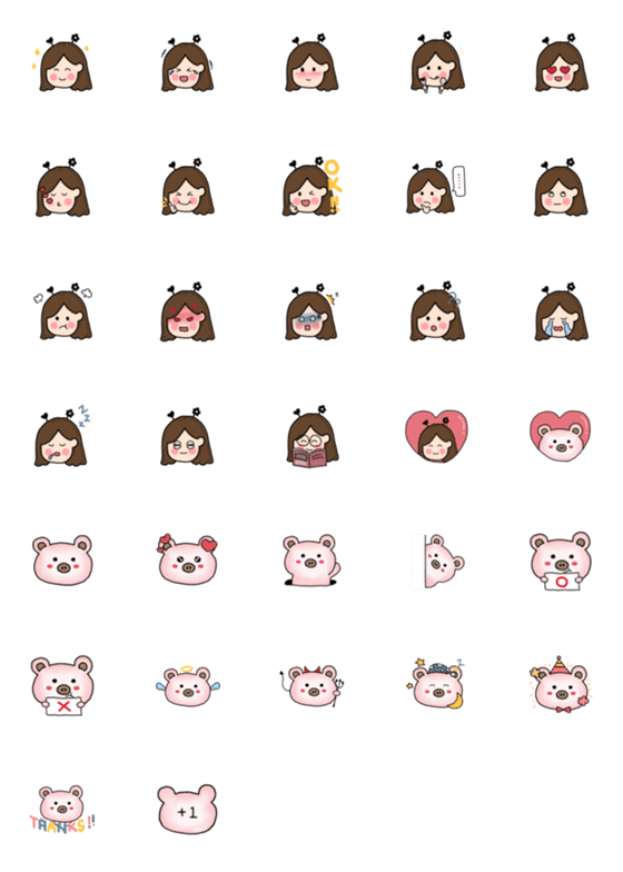 [LINE絵文字]Ohmajany's emojiの画像一覧