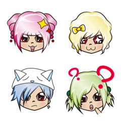 [LINE絵文字] Demon Girls episode 1 of Sweet Emojiの画像