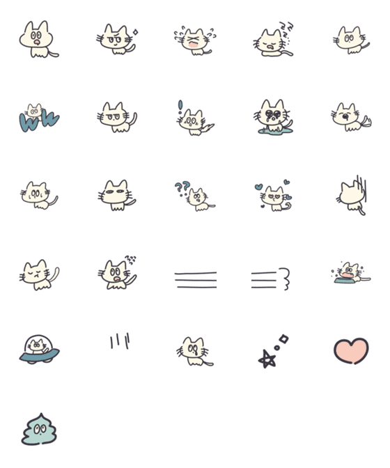 [LINE絵文字]ねこむしの画像一覧