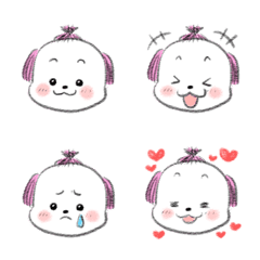 [LINE絵文字] Granny's Puppy Mimiの画像