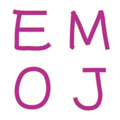 [LINE絵文字] French alphabet Emonji(capital letter)の画像