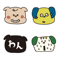 [LINE絵文字] いぬさーん！の画像