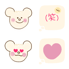 [LINE絵文字] 〇しんぷることばとくま〇の画像