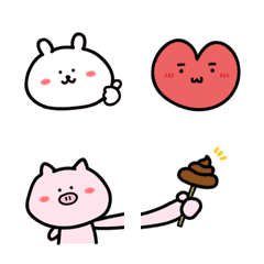 [LINE絵文字] Miffy;s friends emojiの画像