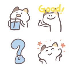 [LINE絵文字] cat CCの画像