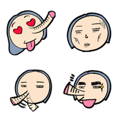 [LINE絵文字] PAON-emoji1の画像