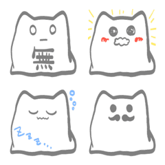 [LINE絵文字] ねこのような布の画像