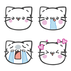 [LINE絵文字] This cat is too exaggerated Newの画像