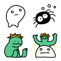 [LINE絵文字] STUPID GHOST ABCの画像