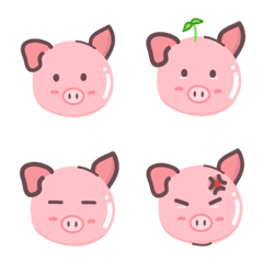 [LINE絵文字] Miley Piggyの画像