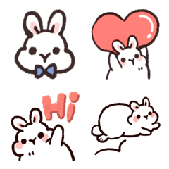 [LINE絵文字] Peipei's little rabbitsの画像