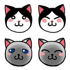 [LINE絵文字] 可愛い猫たちの絵文字の画像