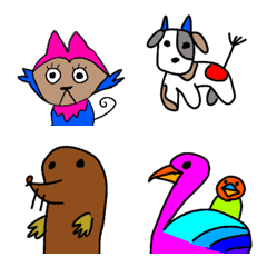 [LINE絵文字] the ANIMALsの画像