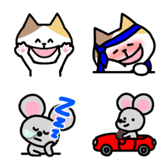 [LINE絵文字] ミケネズ絵文字2の画像