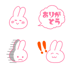 [LINE絵文字] 耳でかうさぴょんの画像