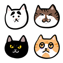 [LINE絵文字] Cat and Catの画像