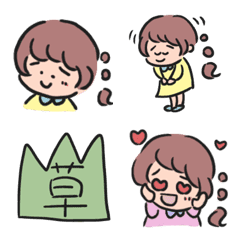 [LINE絵文字] たれまゆ子ちゃんの画像