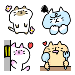 [LINE絵文字] ねこつめあわせの画像