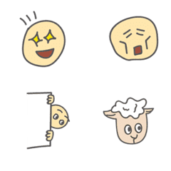 [LINE絵文字] Baa emojiの画像