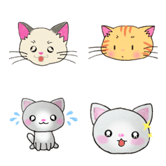 [LINE絵文字] Cat2 emojiの画像