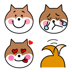 [LINE絵文字] 柴犬！の画像