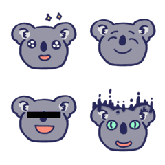 [LINE絵文字] Kawaii koala emojiの画像