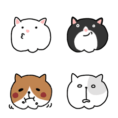 [LINE絵文字] ねこの集まりの画像