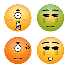 [LINE絵文字] Cartoonic Emojis！ - Vol.4の画像