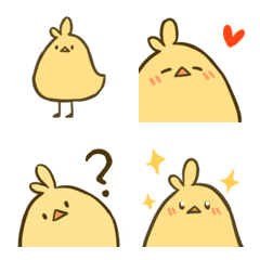 [LINE絵文字] little manju chickの画像