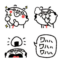 [LINE絵文字] 中年サラリーマンの絵文字の画像